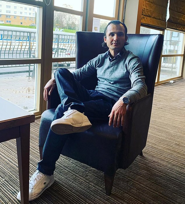 The migrant was sent to The Cladhan Hotel, Falkirk, which holds about 50 other refugees