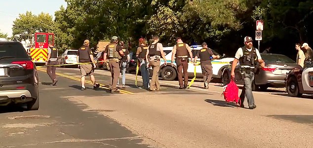 Active shooter incident at Annunciation Church, Minneapolis (Picture: Fox 9)https://www.youtube.com/watch?v=bC65AmVBdU8