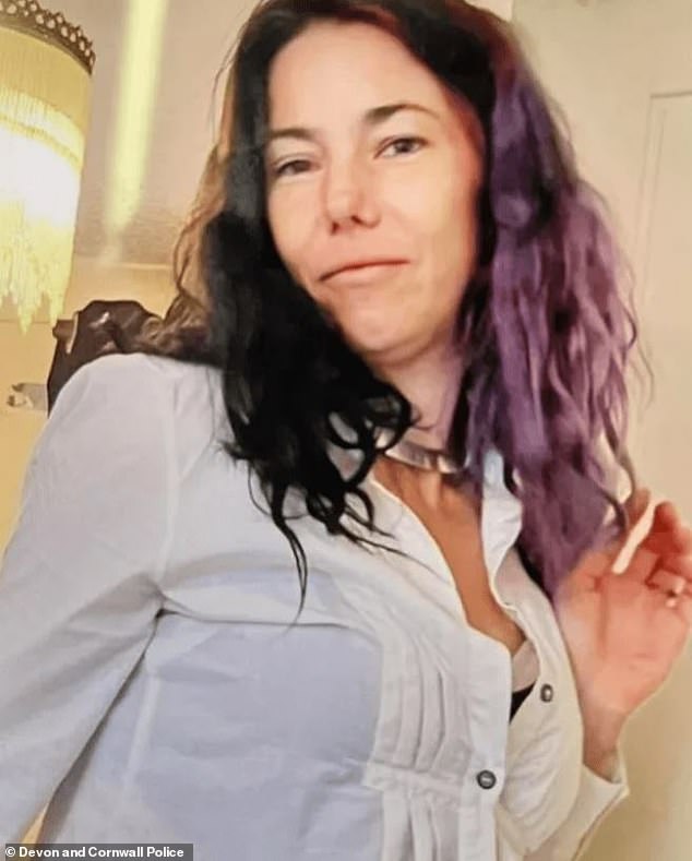 Roxanne Roberts, a missing mother found dead after being pulled out of the sea at a Cornish beauty spot, has been pictured for the first time