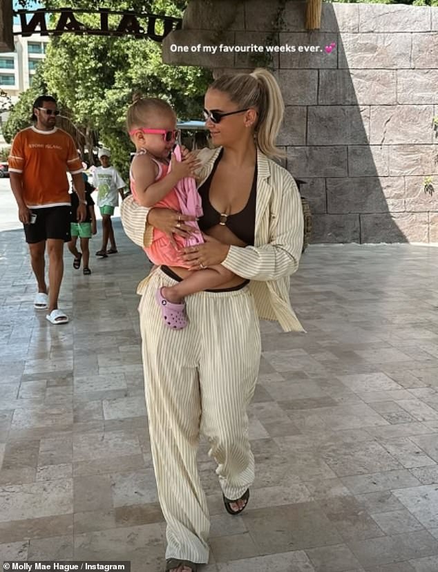 Molly-Mae Hague revealed she has had her 'favourite week ever' on her latest family holiday as she soaked up the sun at a luxurious £2K-per-night hotel in Turkey