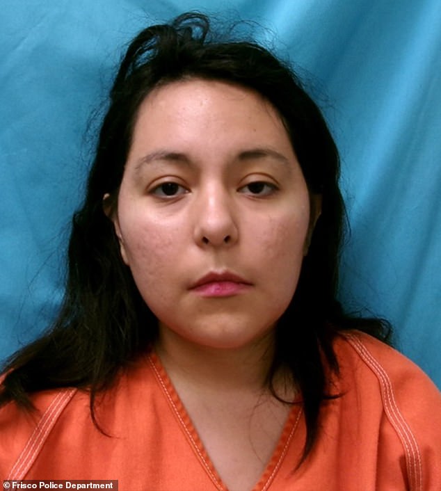 Vanessa Esquivel (pictured), 27, has been charged with murder after her 15-month-old child died in a hot car on August 16