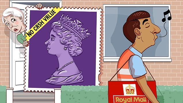 No returns: Royal Mail is refusing to swap 1,661 unused non-barcoded postage stamps into their cash face value of £1,442.19