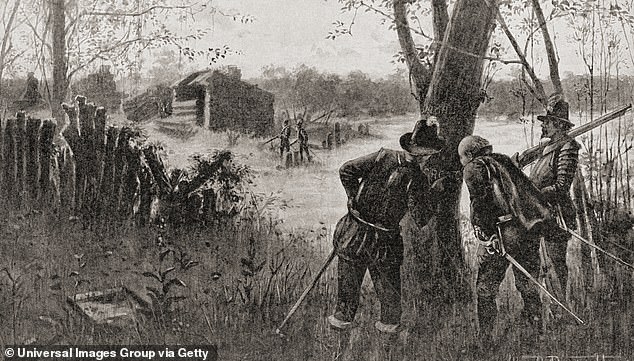 Between 1587 and 1590 a group of 18 settlers on Roanoke Island mysteriously vanished, leaving only a wooding carving of the word 'Croatoan' in a palisade, which many believed referred to Croatoan Island, or modern¿day Hatteras Island