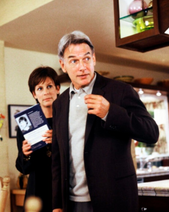 Mark Harmon in a scene from a movie.