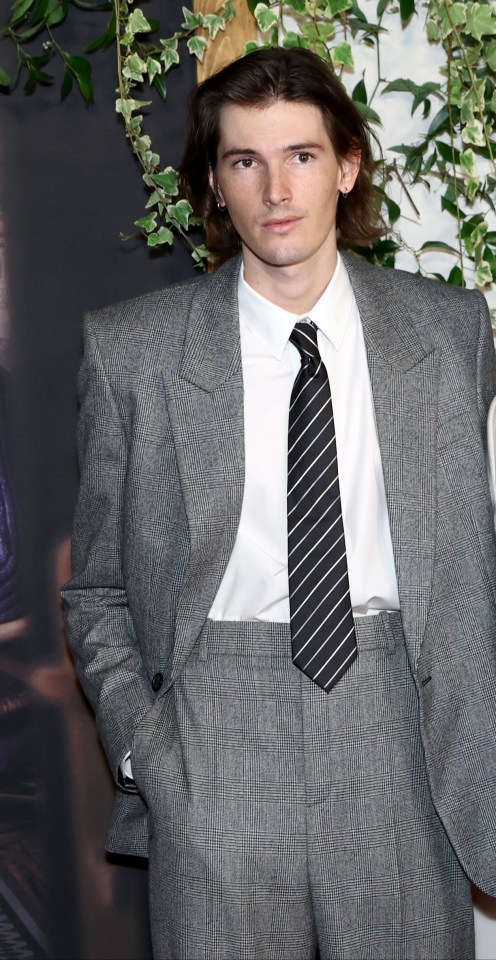 Dylan and Pierce Brosnan at the New York screening of Netflix's "The Thursday Murder Club."