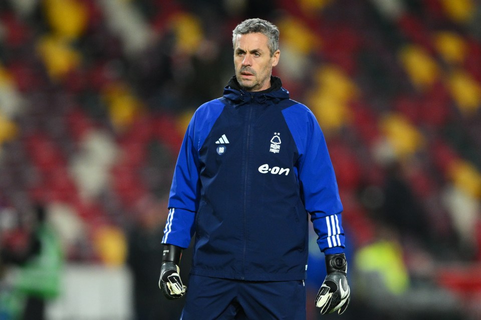 Rui Barbosa, Nottingham Forest goalkeeping coach.