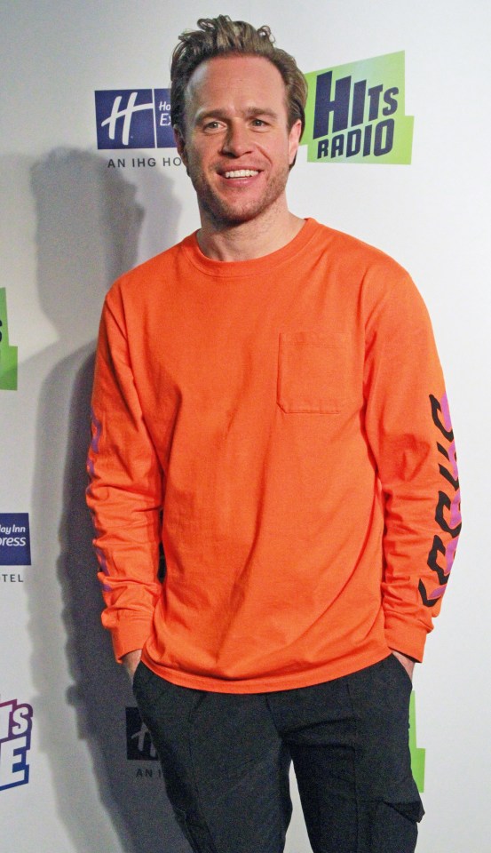 Olly Murs at an event.
