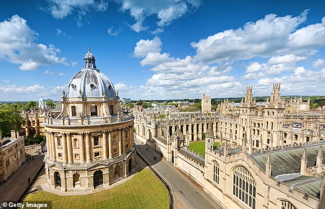 She carried out her alleged operation while benefiting from a taxpayer-funded £234,770 research grant for an Oxford University-backed study about 'empowering women'. Pictured: File photo of University of Oxford