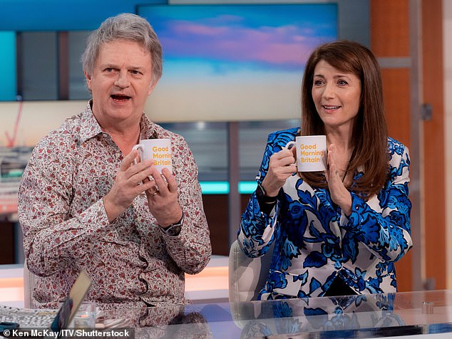 Paul Merton has revealed it 'felt natural' falling in love with third wife Suki Webster six months after becoming a widower (pictured with Suki in 2024)