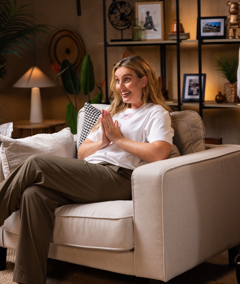 Perrie Edwards on a podcast.