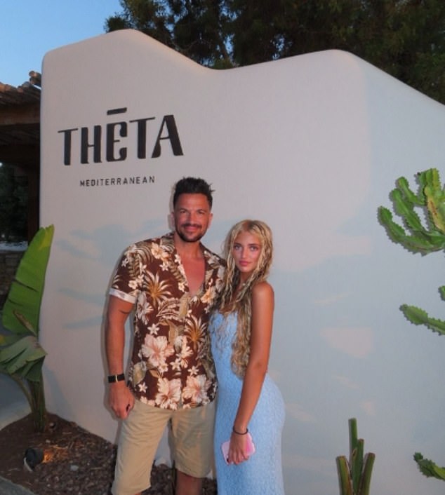 Peter Andre stood by daughter Princess alongside a pointed post about 'great family times' amid her 'rift' with mum Katie Price