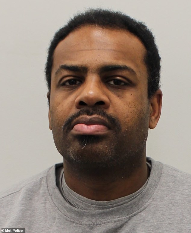 Apapale Adoum (pictured for the first time) admitted killing Victoria Adams in Hammersmith
