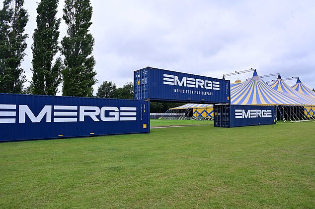 She became unwell during the Emerge music festival at Boucher Playing Fields in the south of the Northern Ireland capital (Stock Photo)