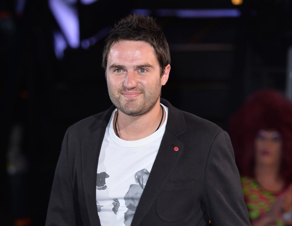 George Gilbey entering the Celebrity Big Brother house.