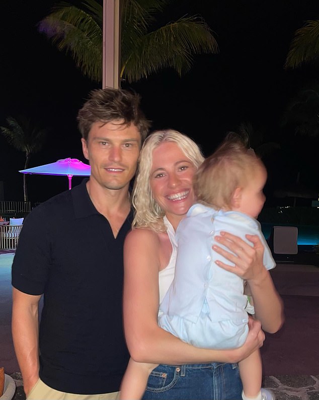 The 34-year-old singer is expecting her second child with husband Oliver Cheshire