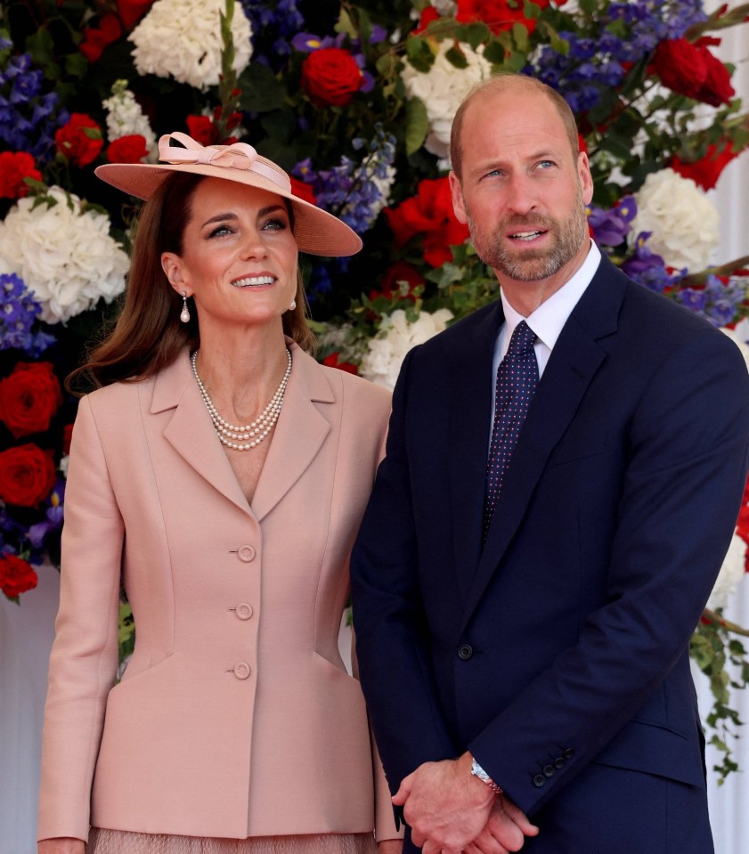 Prince William and Catherine, Princess of Wales, standing together.