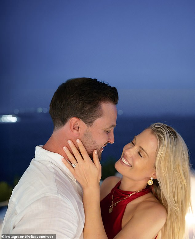 Lady Eliza Spencer has revealed her engagement to Channing Millerd in a sweet Instagram post
