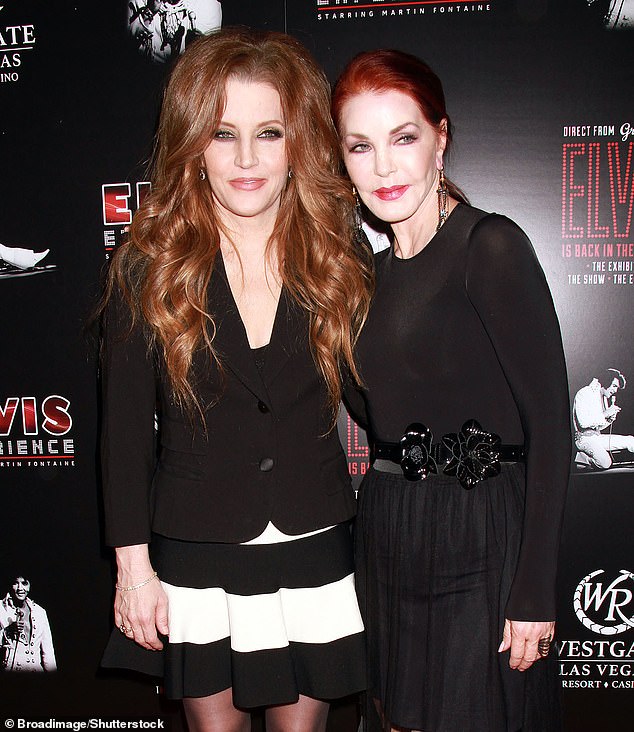 Priscilla Presley has hit back at a bombshell $50million lawsuit claiming she 'pulled the plug' on daughter Lisa Marie's life support to regain control of the Presley estate - pictured 2015