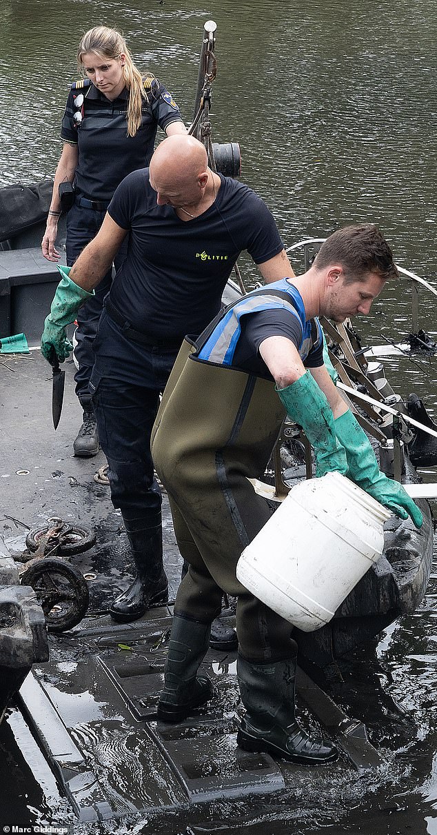 Dutch police investigating the murder of a 17-year-old girl and sex attacks on two other women discovered a large knife tossed into a river outside the asylum seeker hostel