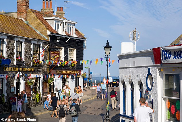 Seaside town Broadstairs is one of four Kentish spots rated five stars for food and drink by consumer champion Which? in their annual survey