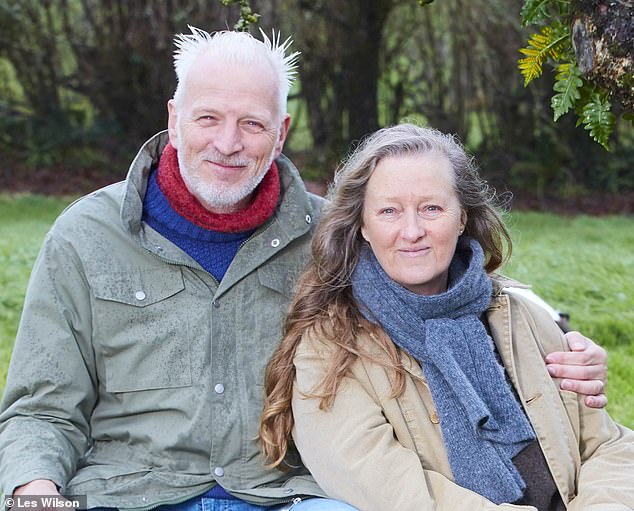 The author and her husband - real names Sally and Tim Walker - have barely been seen in public since down since questions were asked about the veracity of the story