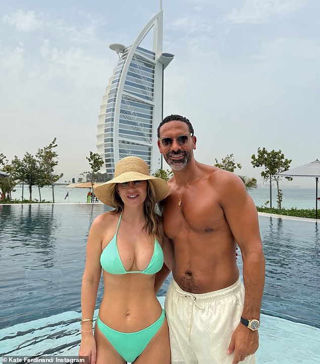 Rio Ferdinand and his wife Kate revealed they have taken the plunge and moved to Dubai with their family on Instagram on Sunday