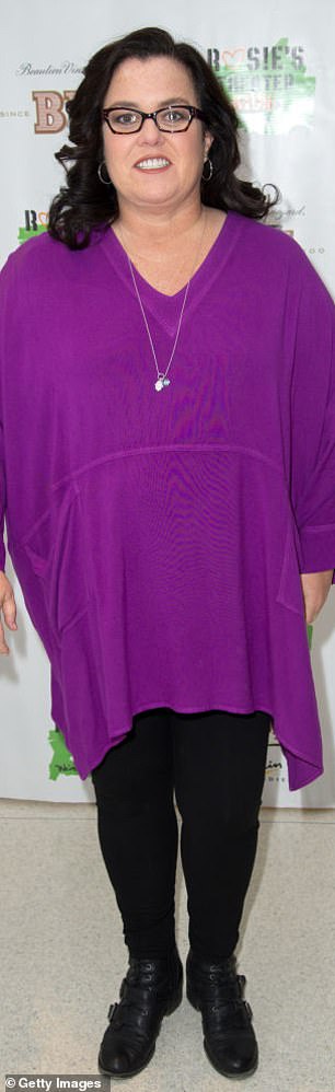 Rosie, pictured left in 2013, revealed in early 2023 that she shed 10 pounds thanks to Mounjaro