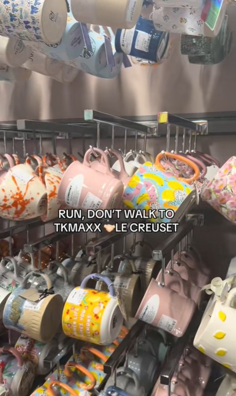 'Run to TK Maxx' shoppers cry as 'dreamy' Le Creuset kitchenware lands in stores for less than half price<br />
NO PERM<br />
TikTok https://www.tiktok.com/@fraser_reno/video/7519106312542735638?_r=1&_t=ZN-8yd8gv2h5BS