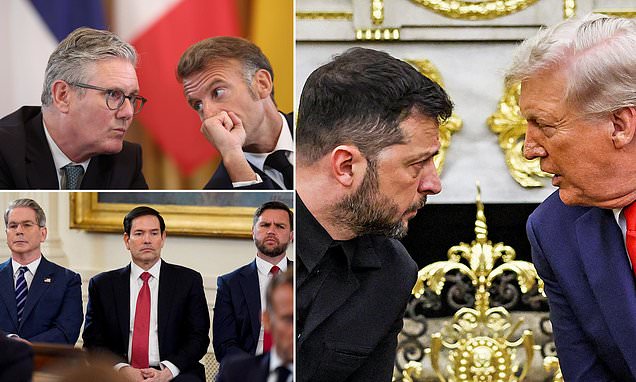 Russia-Ukraine LIVE: Trump sets up Putin-Zelensky peace talks after 'breakthrough' at White House summit - but Moscow issues more rocket attacks overnight 