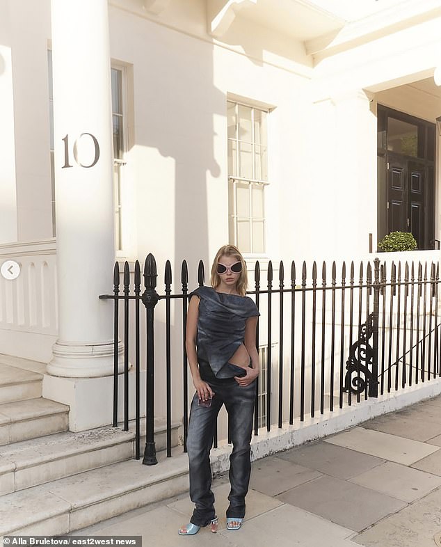 The influencer has modelled for major labels around the world and has appeared as a minor character in Russian TV shows Unprincipled and Ivanko