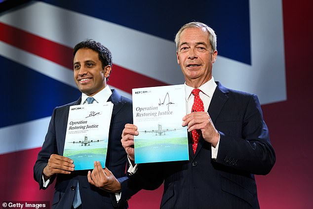 A key plank of Reform's 'Operation Restoring Justice' plan, unveiled by Nigel Farage and Zia Yusuf yesterday, is new migrant deals with other nations