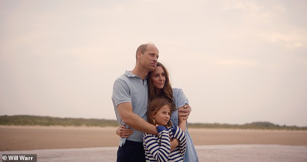 Nothing much gets past the island of Kefalonia's wily inhabitants but even the most razor-sharp were left in the dark about aspects of William and Kate's recent holiday (the royal ouple pictured with their daughter Charlotte)