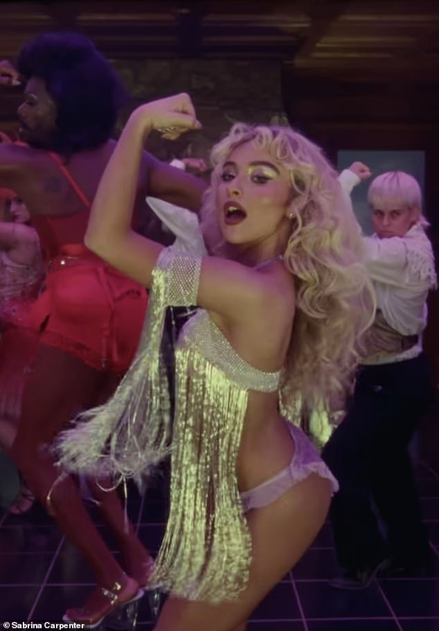 Sabrina Carpenter enlisted a well-known actor for her latest music video