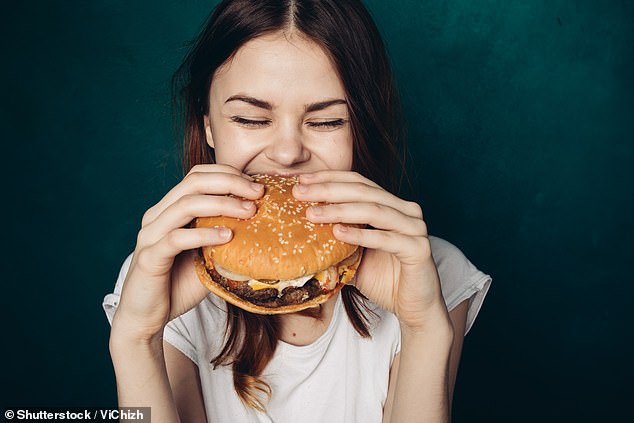 It might be one of your favourite meals - but Brits should tuck into a burger just once every fortnight to help curb climate change, an expert says (stock image)