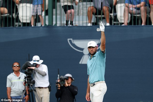 Scottie Scheffler produced a chip that some have called 'the greatest shot of all time'