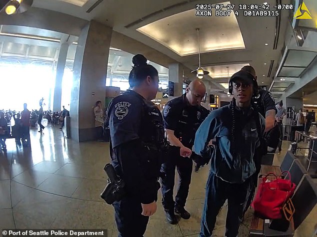 Fresh bodycam footage shows the moment sprinter Sha'Carri Richardson is arrested