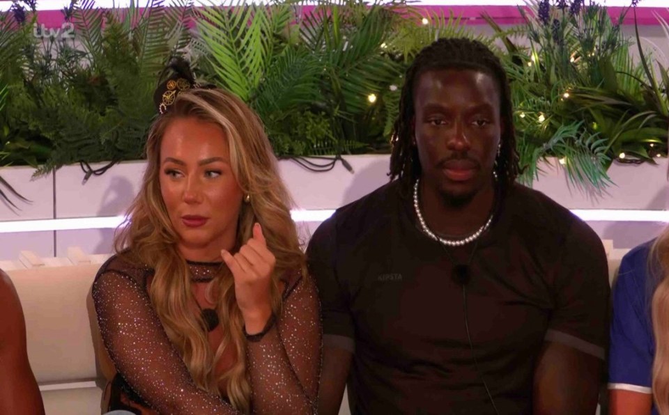 EROTEME.CO.UK FOR UK SALES: Contact Caroline 00 44208 374 8542 If bylined must credit ITV2 Love Island Picture Shows: Talent Show. Shakira, Harry, Toni, Cach, Yasmin, Jamie, Megan, Conor, Angel, Ty, Meg, Dejon, Helena and Blu. NON-EXCLUSIVE Date: Wednesday 30th July 2025 Job: 250730UT14 London, UK EROTEME.CO.UK Disclaimer note of Eroteme Ltd: Eroteme Ltd does not claim copyright for this image. This image is merely a supply image and payment will be on supply/usage fee only.