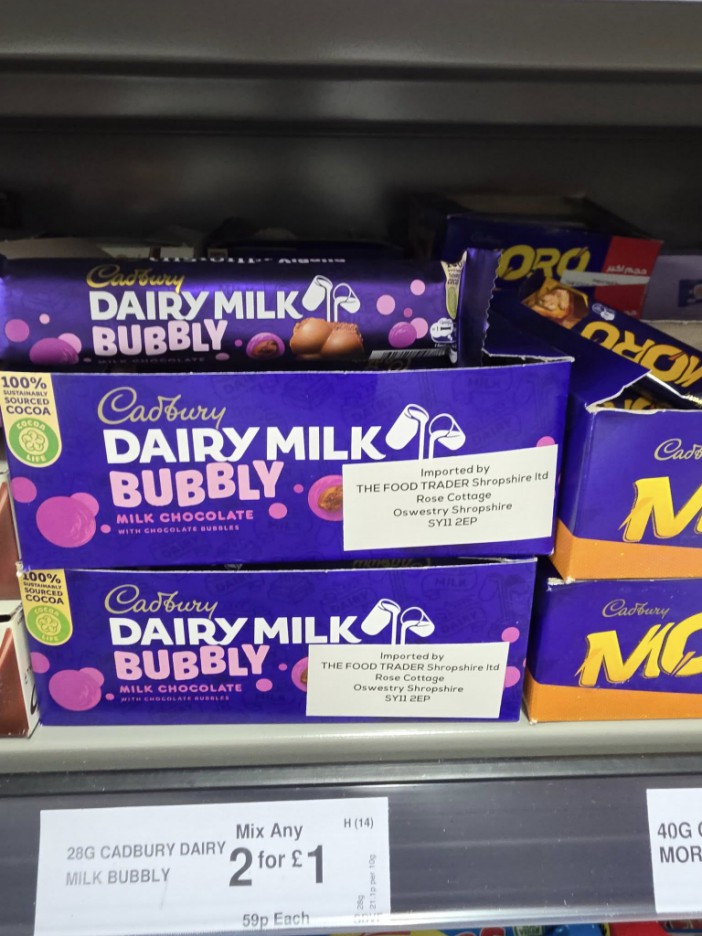 (TAKEN WITHOUT PERMISSION)<br />
Dairy Milk Bubbly 2 for 1<br />
<x-embed href=