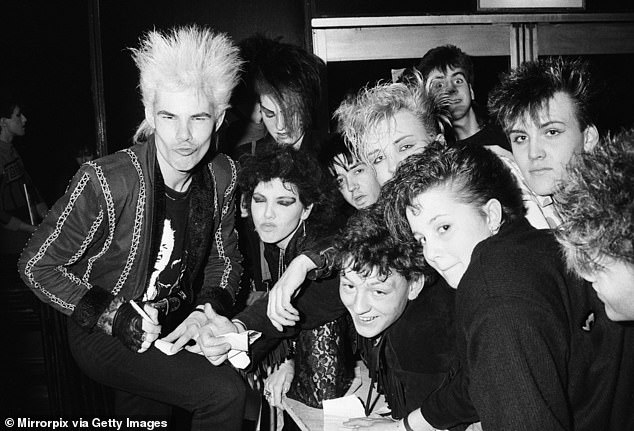 The 1980s music idol was a drummer for the new wave band formed in 1982 by former Generation X bassist Tony James