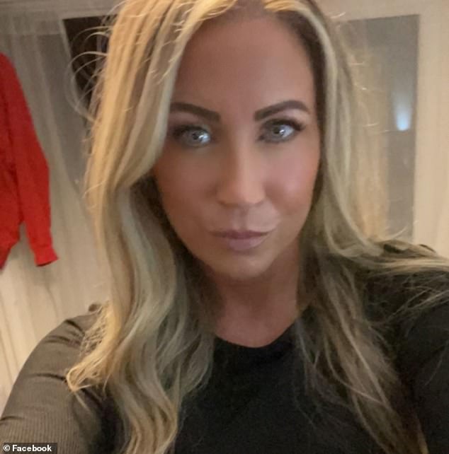 Pictured for the first time, this is mother-of-three Catherine Lloyd who attacked her neighbour over the head with a spade