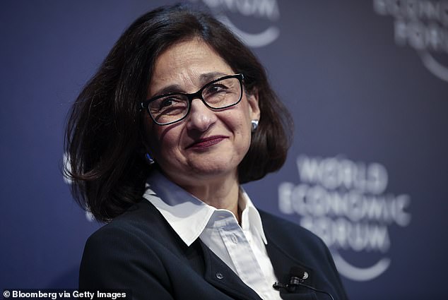 In her new role Lady Shafik (pictured), a former deputy governor of the Bank of England, will act as a bridge between Starmer and Reeves, who is reportedly lining up tax hikes to fill a hole in the public finances of up to £50 billion