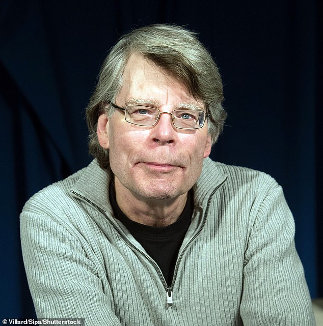 Widely renowned as one of the world's most successful authors in a career spanning nearly 60 years, Stephen King, 77 (pictured) has made millions of dollars from his popular stories filled with his trademark 'dread and wonder'