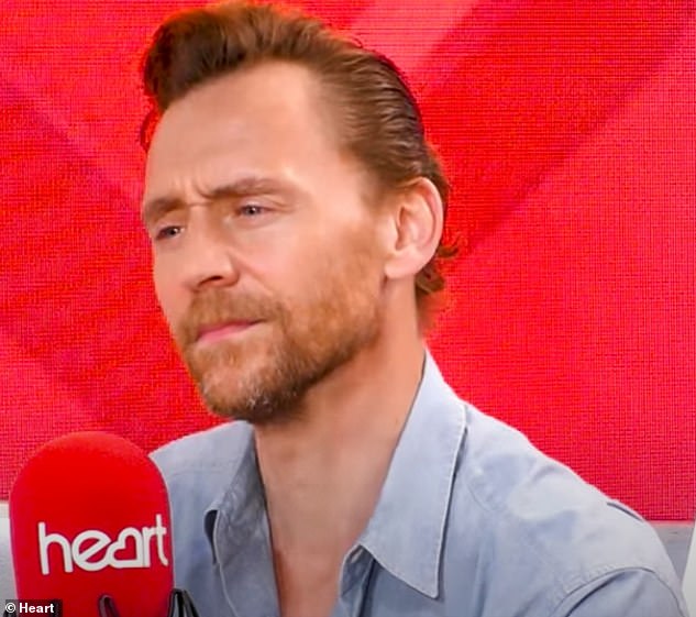 Tom Hiddleston fell uncomfortably silent when he was asked about his ex Taylor Swift in a new interview, nine years after their split