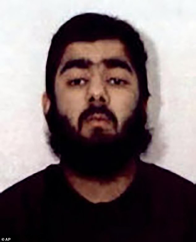 He was jailed alongside London Bridge double killer Usman Khan (pictured) over a planned bombing spree