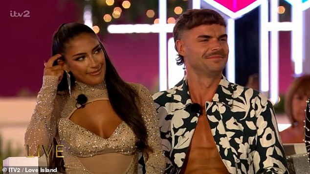 The awkward moments you missed from the Love Island finale - from 'jealous exes' Harrison and Emma's 'bitter' reactions to Harry's seething response to swipe from Shakira's mum