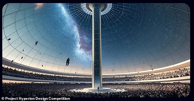 The cosmos dome would be 'the only environment on Chrysalis through which the inhabitants can observe the external environment of deep space'