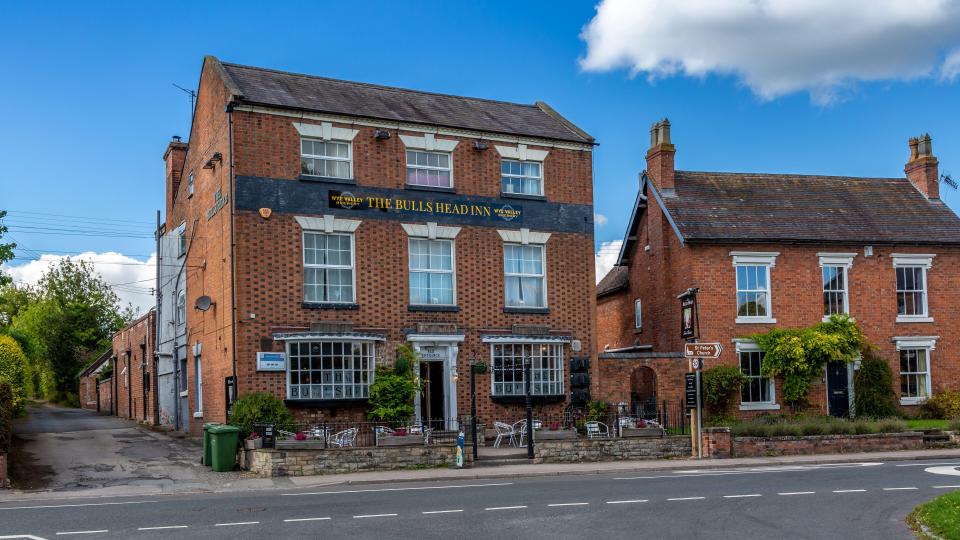 The Bulls Head Inn in Inkberrow, Worcestershire.