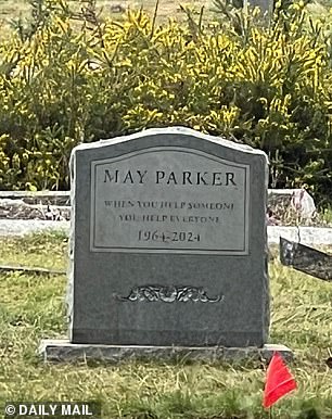 He shot scenes at Aunt May's grave