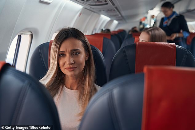 One traveller sparked a plane etiquette row after a middle seat passenger called them 'rude' (stock)