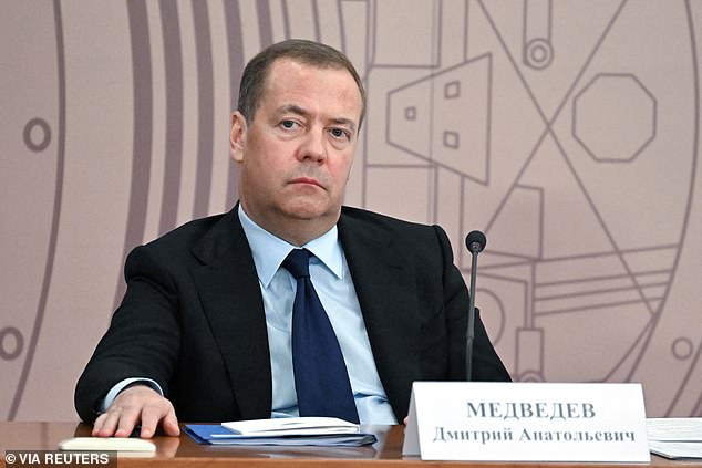 Medvedev, who has served as both the President and Prime Minister of Russia , earlier this week warned Trump that any ultimatums he delivers are considered 'a threat and a step toward war'